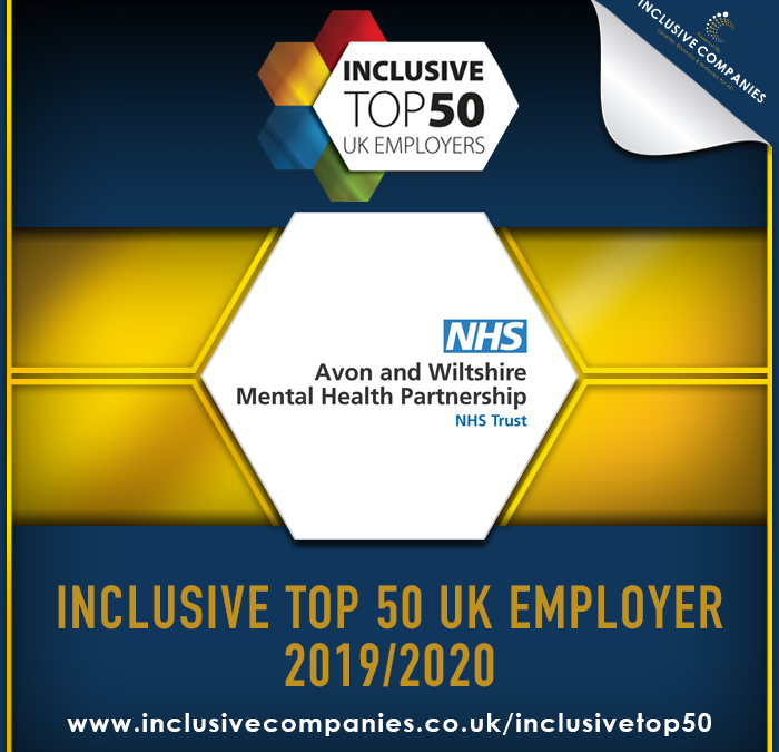 Bath-based mental health trust named in UK’s Top 50 inclusive employers